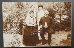 Photo Portrait Businessman Family Name Woman Model Garden Crossen Poland Picture Pk