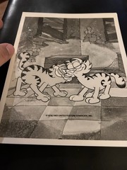 Vintage Lot Of Cartooon Fan Mail Souvenirs, Postcards, Photos Etc Snoopy Etc