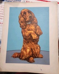 Vtg. Paper Ephemera Dog Themed