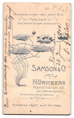 Photograph Samson & Co., Nuremberg, Karolinenstraße 55, musician sergeant in