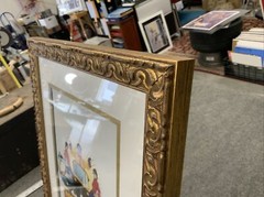 India “Horn OK Please” Photo Print 17.5” X 14”, Framed & Matted