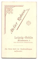 Photography studio Rabass, Leipzig-Gohlis, Blumenstr. 1, Soldier in Musician Unif