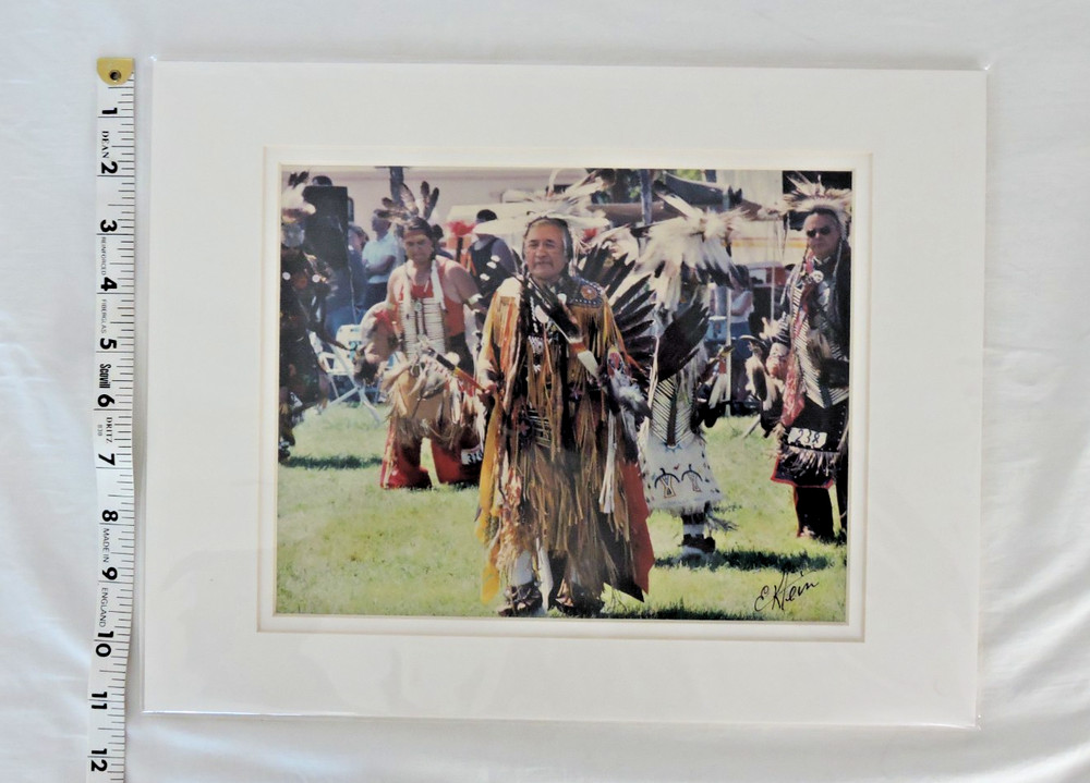 Native American – matted Photo by Ed Klein (14″ x 11″) – unframed