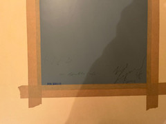Karl Lagerfeld original- a Double Caffe, signed 1998 Paris * RARE*