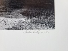 Richard Garrod, silver gelatin, black and white photograph, Abandon Boat House