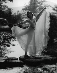 Larger size marked fine art Photograph, 1930’s by SZENDRŐ István ballerina