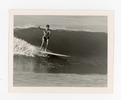 California Surfing Snapshot Photo 1960 Waves Ocean Water SoCal Surfer