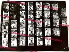 Oscar de Mejo Artist Contact Sheets By Photographer Raimondo Borea Studio Stamps