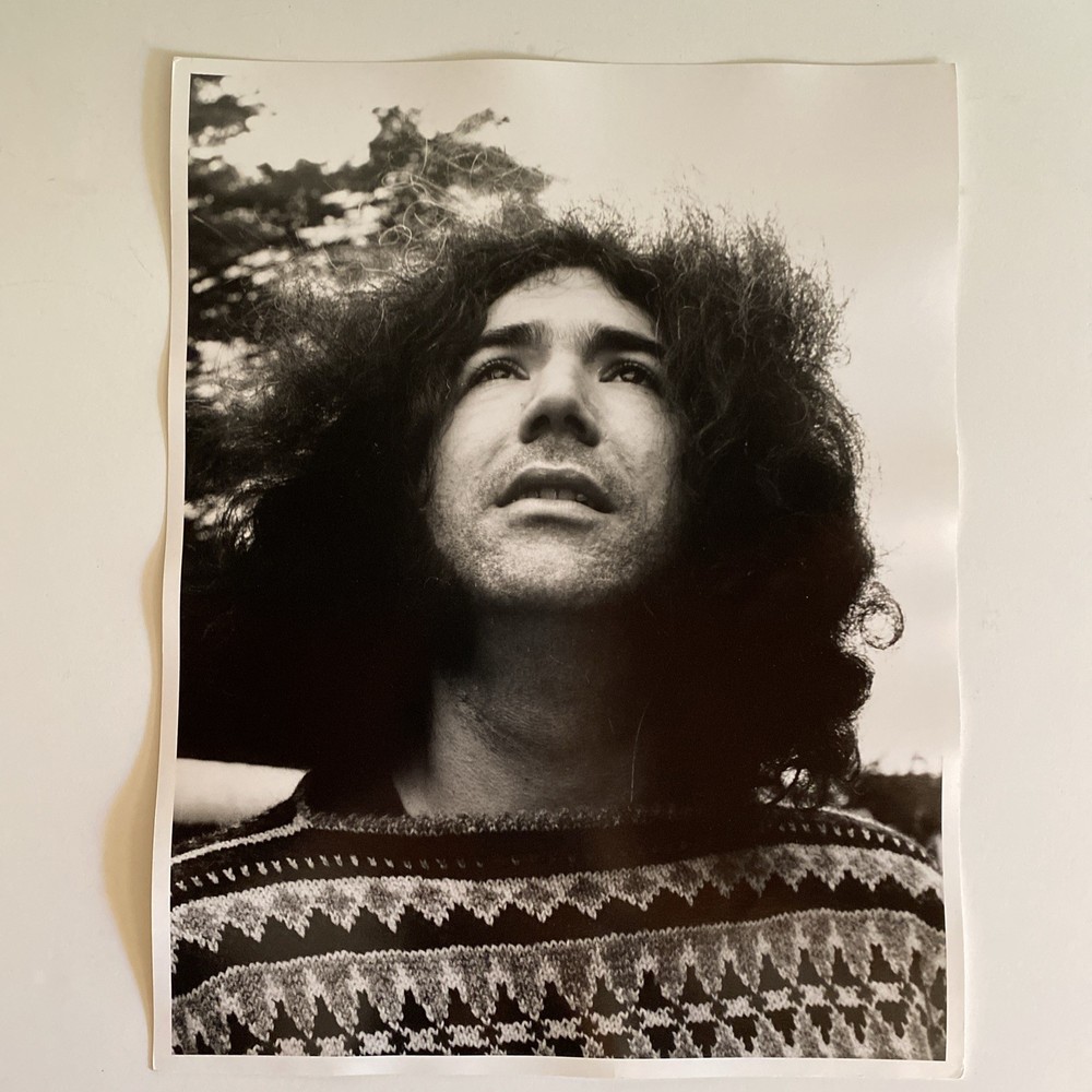 Jerry Garcia Photo 1967 11 x 14” Grant Jacobs Black White Stamped Monterey Pop