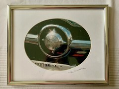 Vintage Tom Waters FORD Framed & Matted Art Photograph – 1996 – Artist Signed