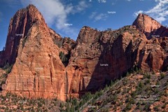 Zion National Park Utah Kolob Canyons Landscape Poster Photo Print ZP29