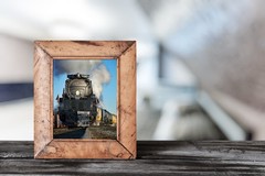 Union Pacific Mallet 4-8-8-4 Bigboy X4014 Ready for Departure| NOT AI 4×6