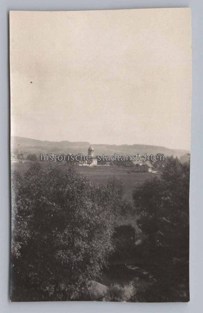 Hinterzarten Black Forest 1929 Church Photo 1920s