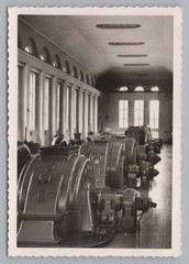 Walchensee Power Plant 1955 Hydroelectric Power Plant Engine Room Technology Photo