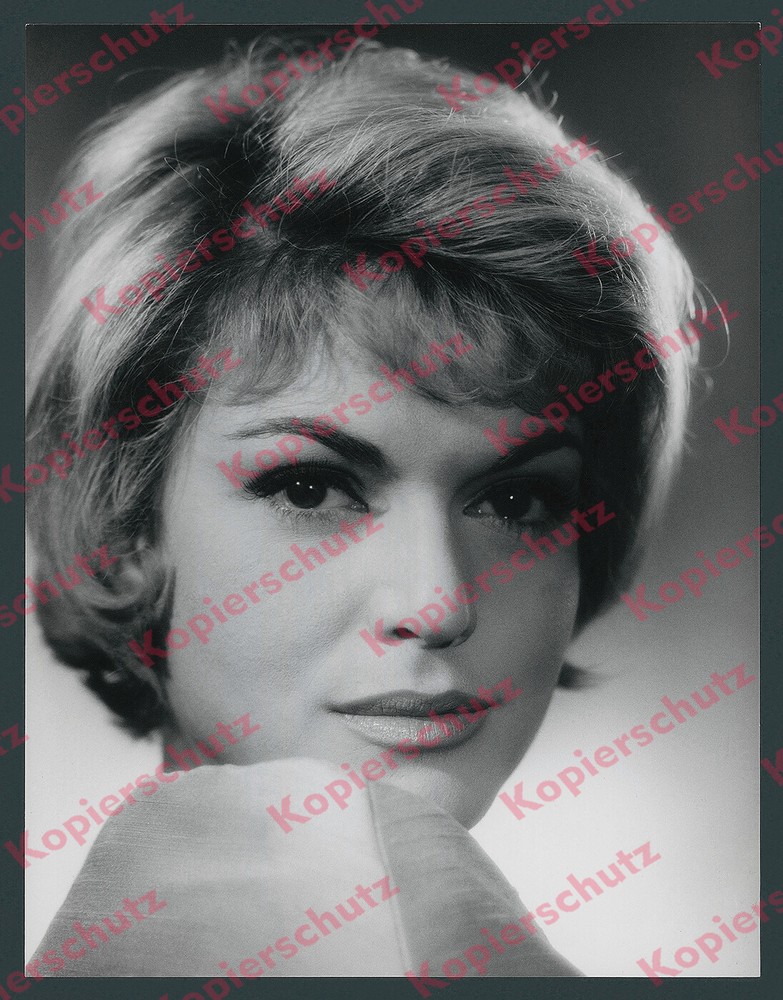 orig. Foto Arthur Grimm Porträt Margit Saad Film Melodie & Rhythmus Berlin 1959
