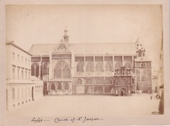 Photo on Cardboard – Belgium Liège – Circa 1890s