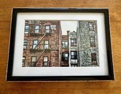 4×6 Color Photograph Cork Frame Bronx NY 2 Sides Lissette P 5.5 X 7.5” Framed