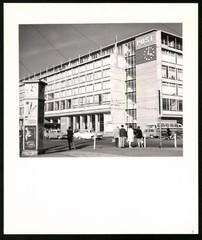 12 photographs view Leipzig, PGH film & image, photos: Heyde, life in social