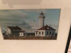 Framed Art Photo of Port Wilson Lighthouse Port Townsend WA