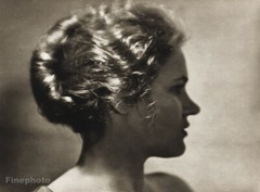 1947/56 Vintage JOSEF SUDEK Czech Female Woman Portrait Original Photo Gravure