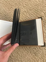 C429 photo album 100 pockets mini photos khaki