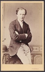 Ludwig Gabillon Actor Director Vienna Portrait CDV Photo Szekely 1860