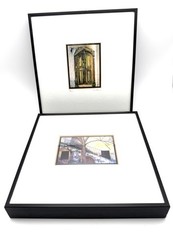 Jim Nilsen Photography Framed Small Set Landscape & Greece Signed 7 1/8” Small