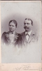 CDV – couple portrait – Hagen i.W. 1900/10