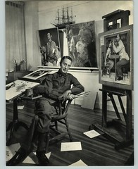 1956 1959 Yousuf Karsh Norman Rockwell ORIGINAL Portrait Art Photo 16X20