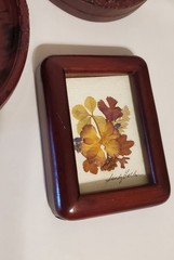 Vintage Mid Century Floral Wall Decor Set Dark Academia Moody Botanical