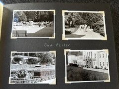 Old photo album civilian with defects, life in the GDR/51