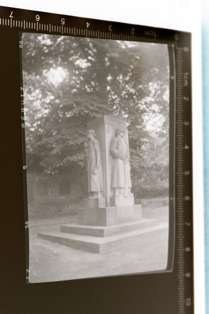 Great old negative – war memorial – place???