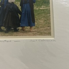 BILL COLEMAN AMISH PHOTOGRAPHER SIGNED ARTIST PROOF ‘LIL’ MOTHERS’