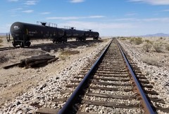 Tank Cars on a Siding, Arizona & California Railroad