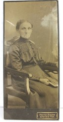 Vintage Photograph – Fritz Egem – Speyer A/RM Woman Sitting Circa 1908