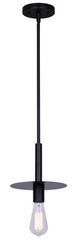 CANARM Jenna, 8inch W x 16.5-58.5inch H in – MBK Color, 1 Lt Rod Pendant, 100…