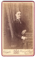 Photograph Charles Knight, Ryde, 6 Royal Victoria Arcade, Portrait of a Lady in