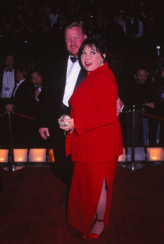 Dia Roseanne Barr & Husband Thomas Arnold 1997 KB Format Photographer P9-8-4-4