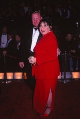 Dia Roseanne Barr & Husband Thomas Arnold 1997 KB Format Photographer P9-8-4-4