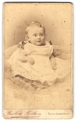 Photograph Bullock Brothers, Royal Leamington, The Parade 138, Toddler in Spi