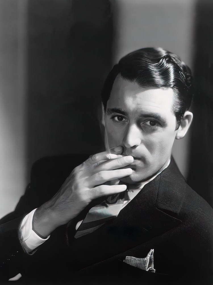 Cary Grant publicity portrait c. 1937, reprint – multiple sizes: 1227