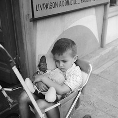 Baryte Print Photo Spain Child 1960 Format 40x40cm