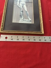 Photo Of David Sculpture: Michelangelo/ Matted And Framed