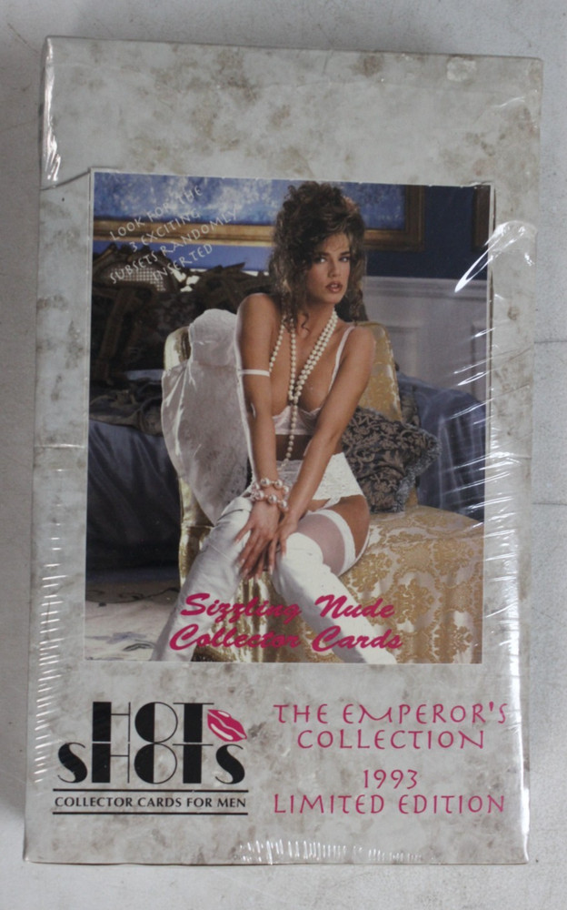 Hot Shots 1993 The Emperor’s Collection Trading Card Pack Box Sealed