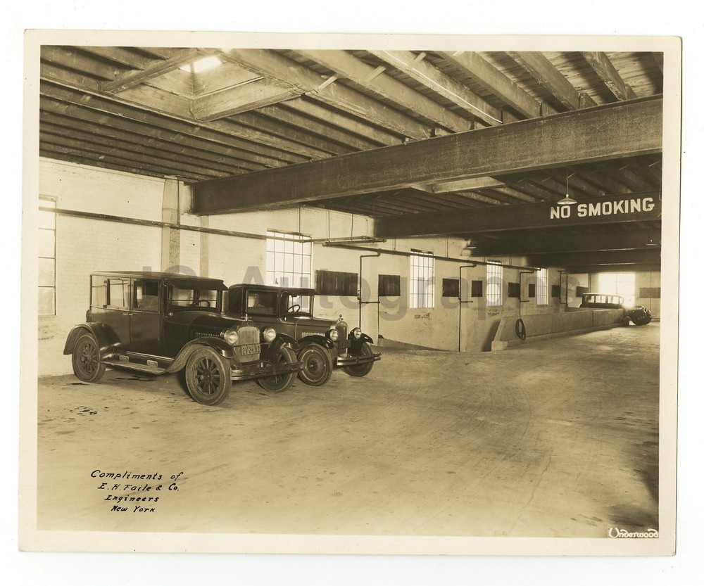 Antique Automotives – Vintage Photography – E.H. Faile & Co., Underwood, 1927