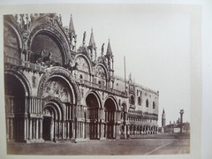 Paolo salviati, Doge’s Palace ST Mark’s Sq venice  1870-80 albumen print , fine 