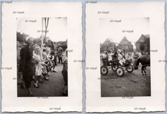 2x Tönning 1950s – Pageant Harvest Festival – Photo 6x8cm