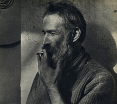 1925 1934 Original MAN RAY Artist CONSTANTIN BRANCUSI Portrait Art Photo Gravure