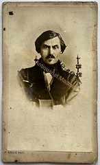 orig. CDV photography photograph vintage album print 1860 H. Soulie Paris