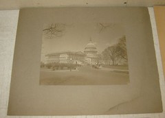 ANTIQUE *CLIFTON CHURCH* WASHINGTON DC LINCOLN MEMORIAL CAPITAL PHOTOGRAPH LOT